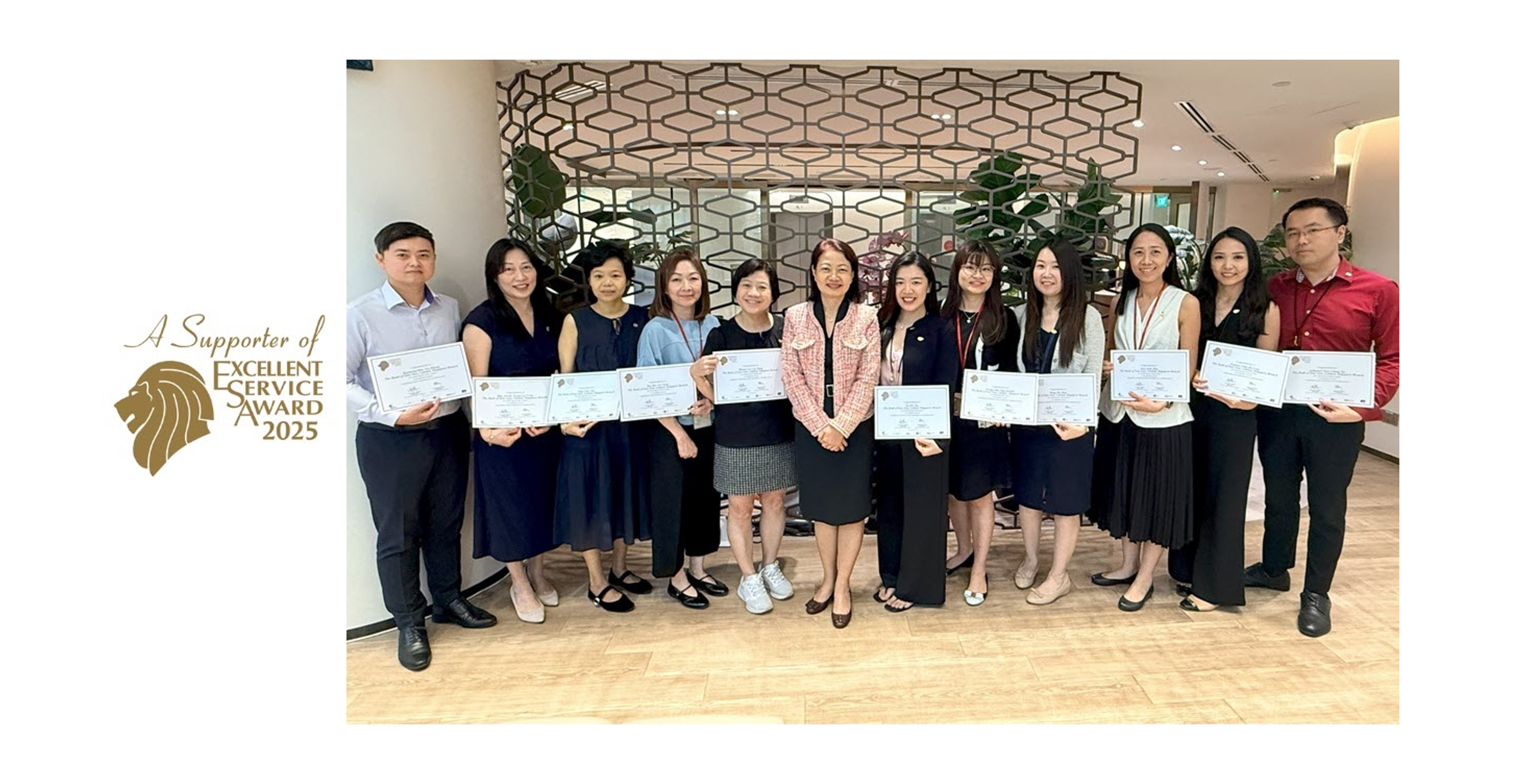 BEASG Excellent Service Awards!