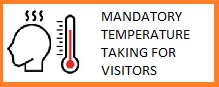 Mandatory Temperature Taking For Vistors